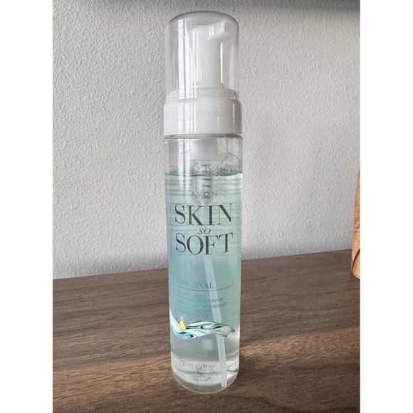 Avon Other - Avon Skin So Soft Foam Oil Body Wash